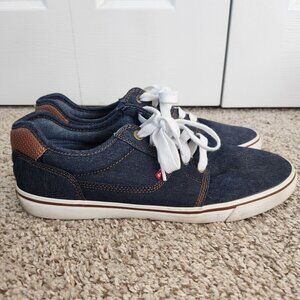 Levi's Blue Denim Lace-Up Shoes